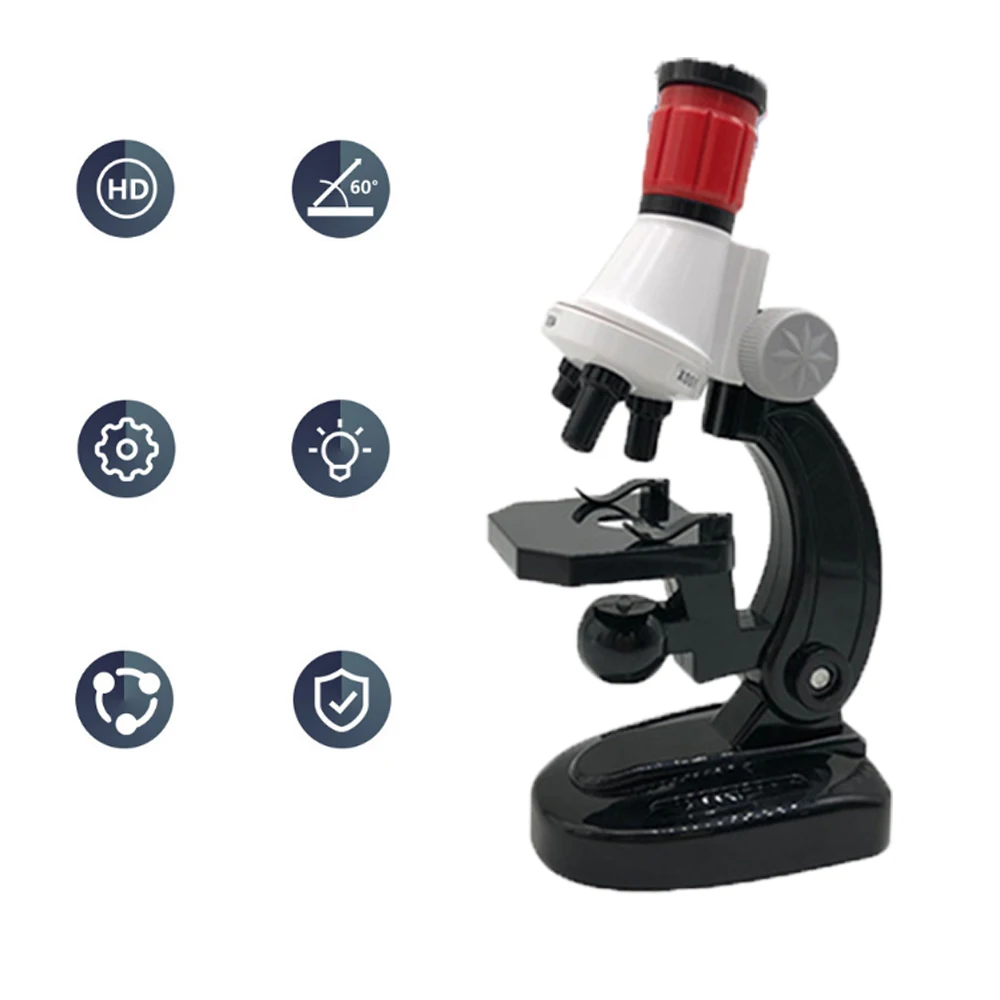 Набор научных микроскопов для начинающих цифровой микроскоп детей с 100X 400X 1200X