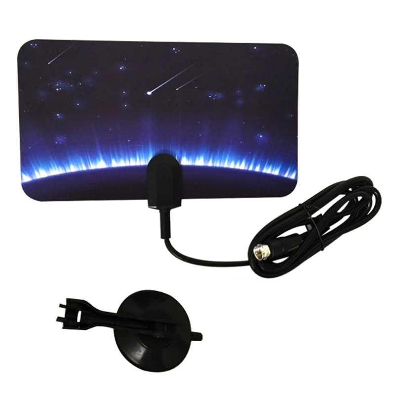 

TV Antenna-4K 1080P HD Indoor Digital TV Antenna Indoor Smart HDTV Antenna Coaxial Cable for Local Channels