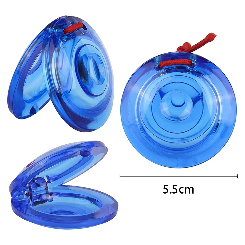 

24 Pcs Finger Castanets for Kids Plastic Musical Instrument Rhythm Toys Party Supplies