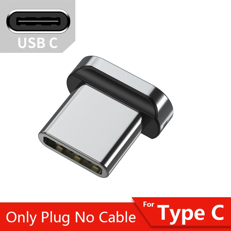 Essager магнитное зарядное устройство Micro USB кабель для iPhone 11 Pro Max провод для быстрой зарядки usb type C type-C магнит кабели для мобильных телефонов - Цвет: Only Type C Plug