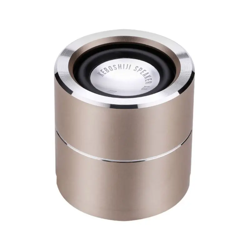 Металлический Супер Мини Bluetooth Динамик Hands Free Call карманный размер высокая