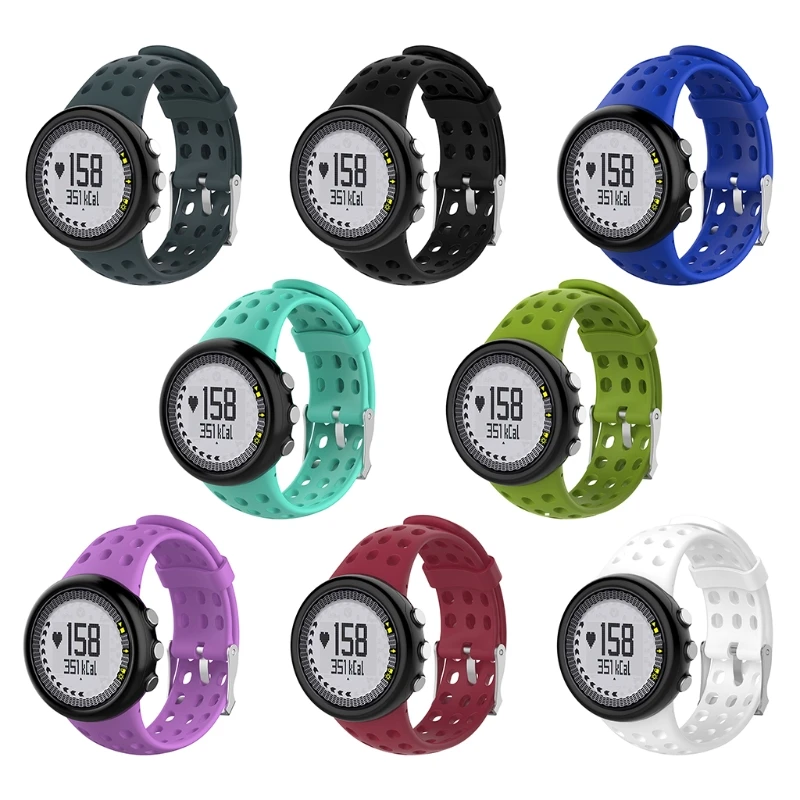 Сменный силиконовый ремешок для Suunto QUEST M1 M2 M4 M5 Series Watch