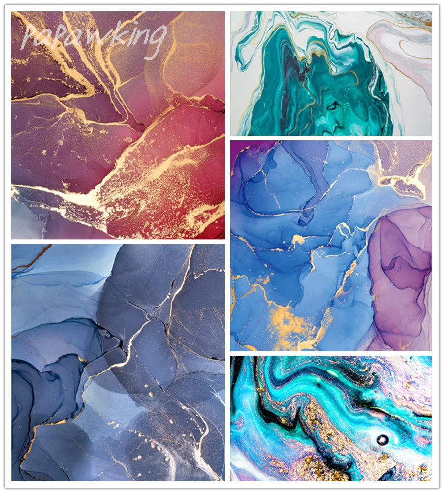 

Diy Abstract Diamond Painting Color Conflict Splash Ink Painting Full Drill Cross Stitch Art Rhinestone Embroidery Home Decor