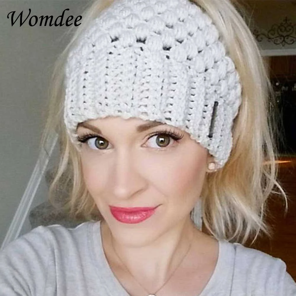 Конь Круглая Шапка со звездами шапка женская Мягкая Выдвижной крючок вязаная