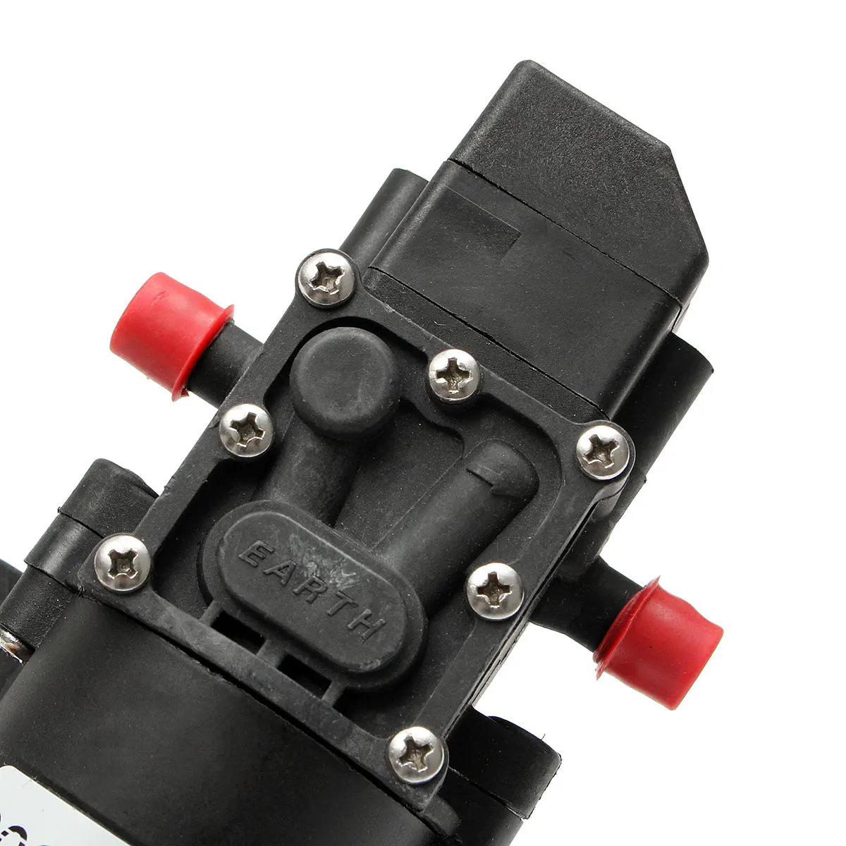 

12V 130PSI Agricultural Electric Micro High Pressure Diaphragm Water Sprayer Car Wash 12 V Water Pump Black Durable DC