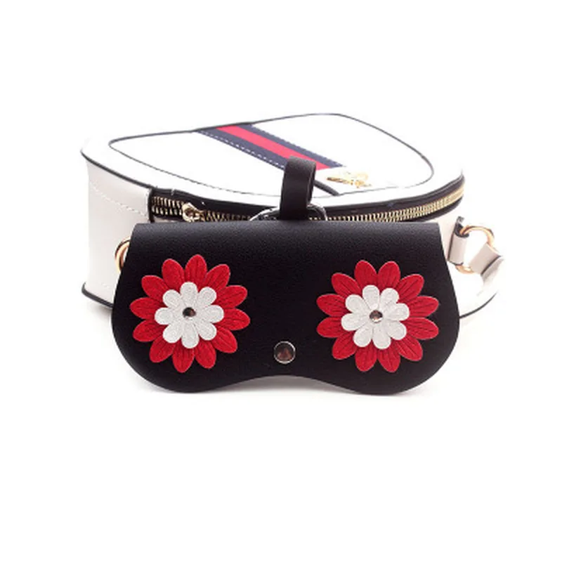 Новый высококачественный Чехол для очков из искусственной кожи популярный милый