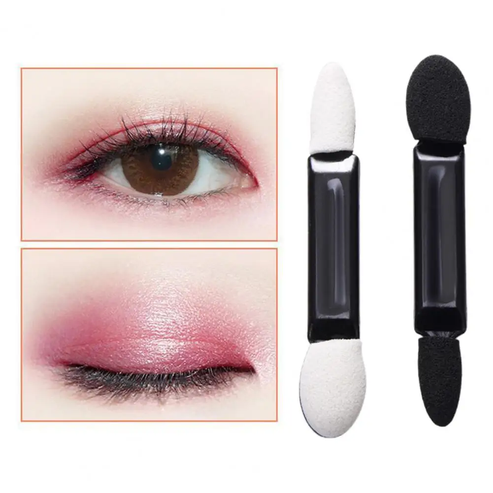 100 искусственная модная одноразовая кисть для теней аппликатор удобный овальных