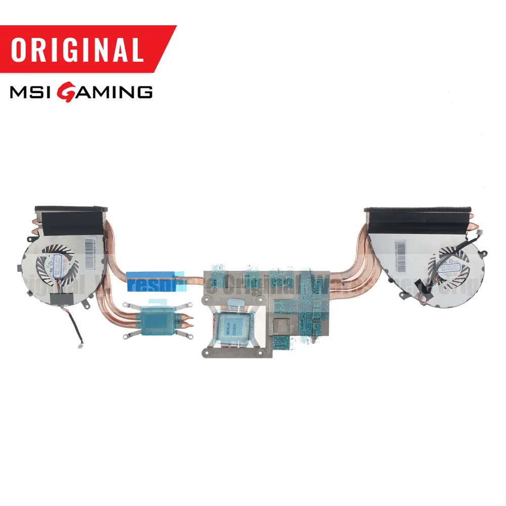 Новый вентилятор охлаждения процессора и радиатор для MSI GE72VR GP72MVR GL72VR MS 179B 16J8