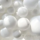 Шары воздушные латексные, высокой яркости, большие, из хромированного металла