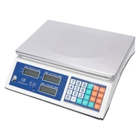 40kg precision electronic price computing scale stainless steel electronic kitchen scales commercial shop scales weigheu plug