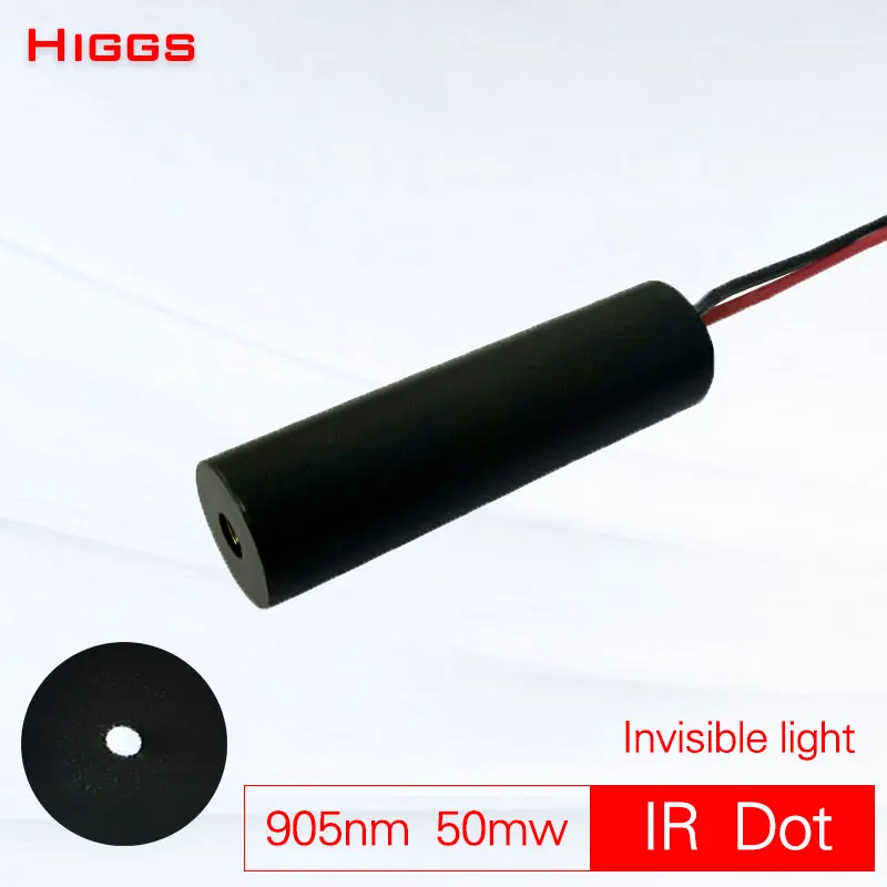 

High quality 905nm 50mw infrared dot laser module IR CS Game Pistol Launcher Robot Positioning Radar Infrared Ranging Laser Head