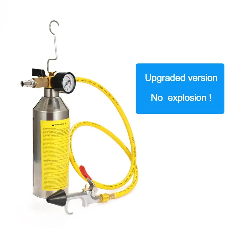 

Car Air Conditioning Pipe Cleaning Machine Pipeline Washer Bottle Refrigeration System Maintenance Combination Power Tool C7AD