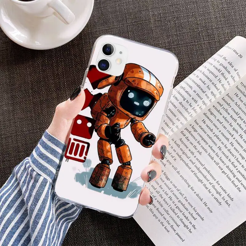 Чехол для телефона PENGHUWAN с анимацией Love Death &amp Robot iPhone 11 pro XS MAX 8 7 6 6S Plus X 5S SE 2020 XR |