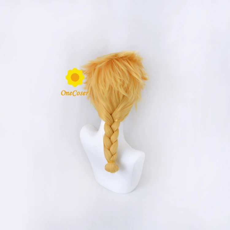 Парик для косплея Джоджо из невероятных приключений термостойкий плетеный