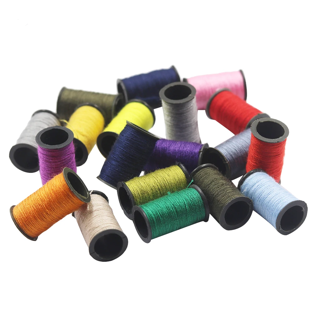 Polyester Sewing Threads 32 Colors 10 Yards Thread Spools kit for Hand Stitching Machine Set | Дом и сад