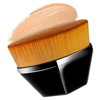 foundation makeup brush petal flat top kabuki foundation brush high density seamless face brush applicator brush