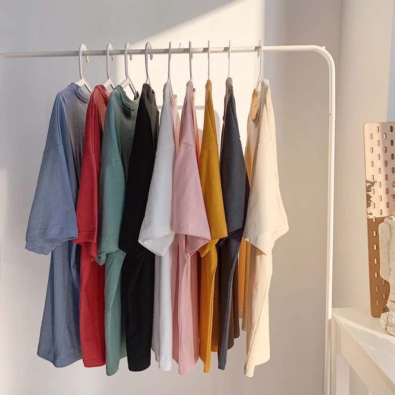 Черные белые свободные негабаритные 2022 летняя футболка Мужская Рок скейтборд