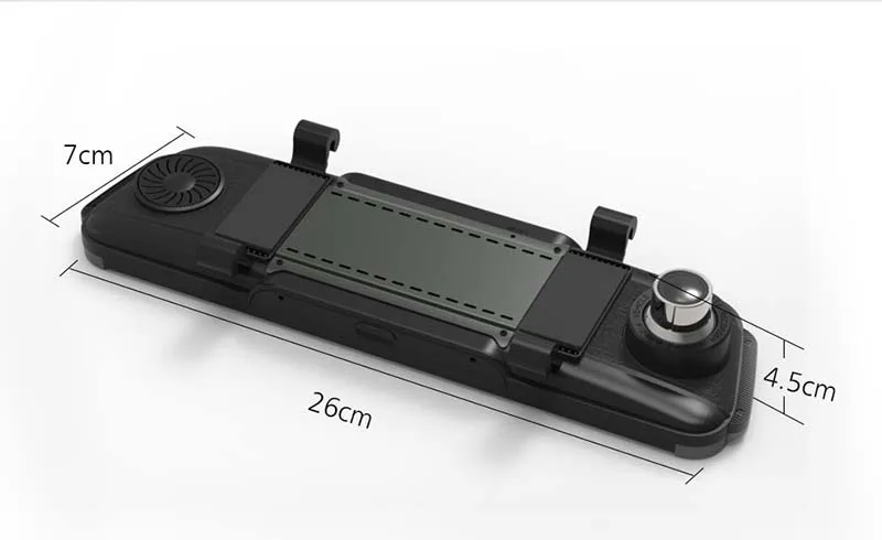 FANSICOUK 3G/4G ADAS Android автомобильный видеорегистратор 10 ''поток медиа зеркало заднего вида камера gps FM видео регистраторы 32 Гб SD карта 787