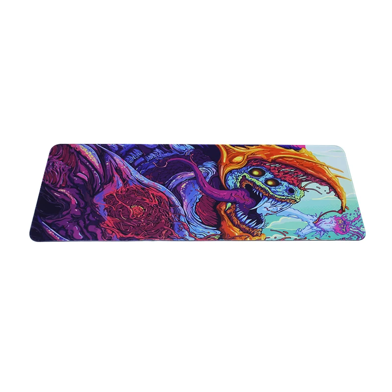 Большой игровой коврик для мыши 800*300*2 мм XL с закругленными краями CS GO