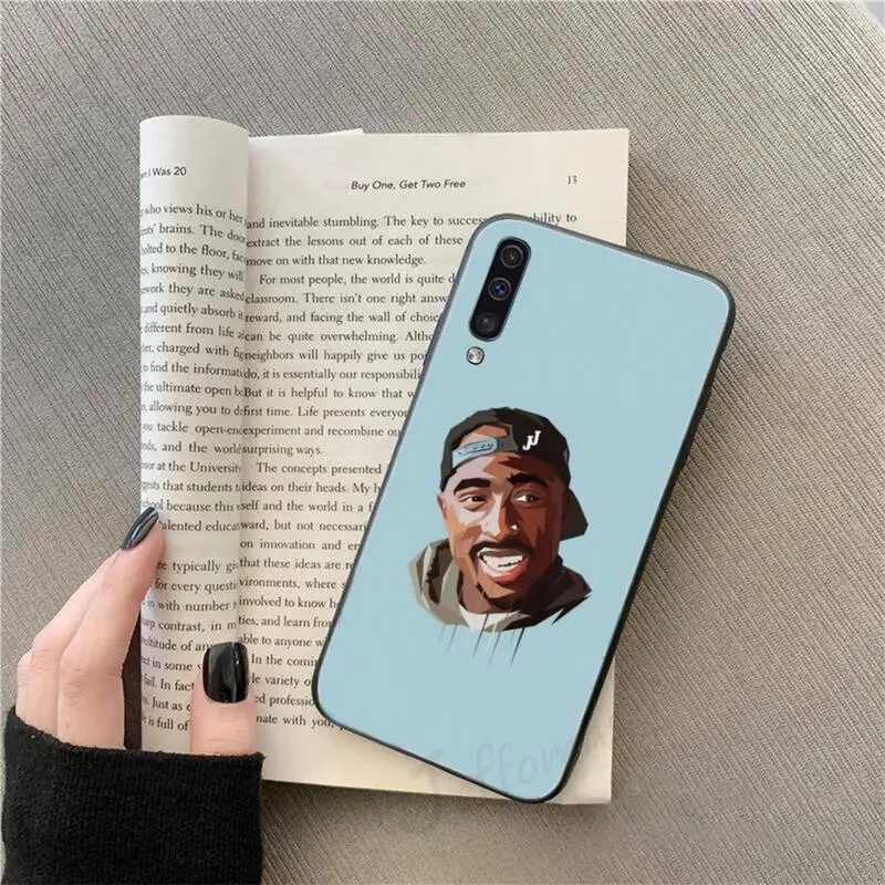 

2pac tupac Rapper Customer Phone Case cover coque funda For Samsung Galaxy note S 10 20 e plus A 50 71 31 40 51 30s j4 2018