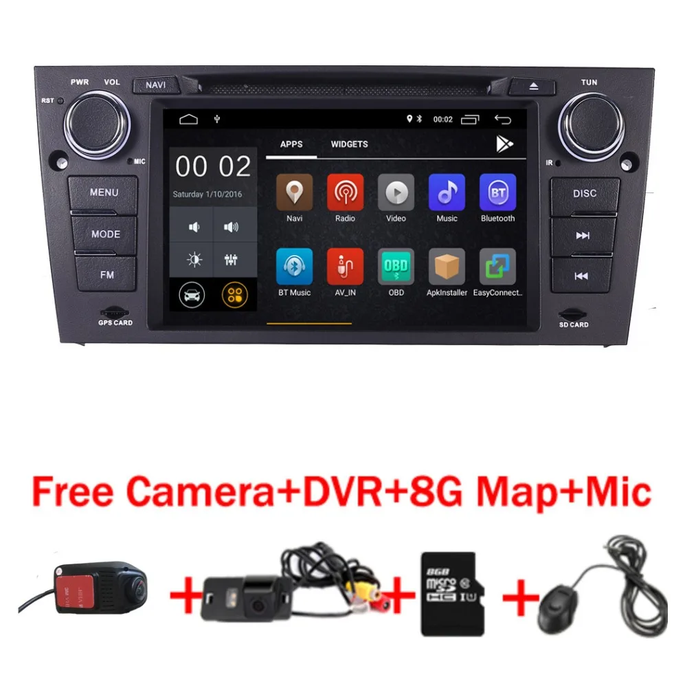 Новинка 2020 г. автомобильный DVD плеер на Android 10 0 для BMW E90 E91 E92 радио стерео Wi Fi 3G Bluetooth