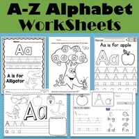 worksheets 26 letters from a to z alphabet preschool english homework workbook coloring abc books for kids learning english