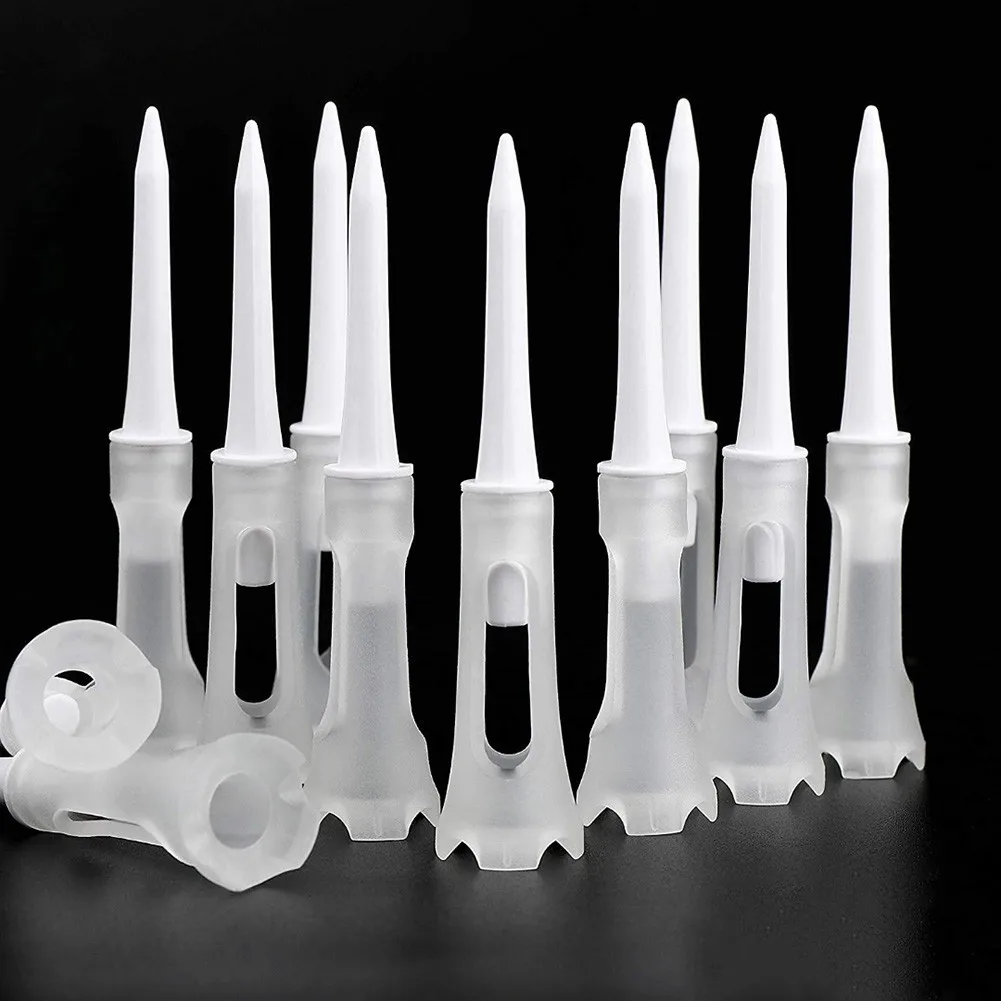 25PCS Plastic Golf Tees Low Resistance 83MM Golf Tees Universal Golf Practice Golf Clubs Golf Accessories