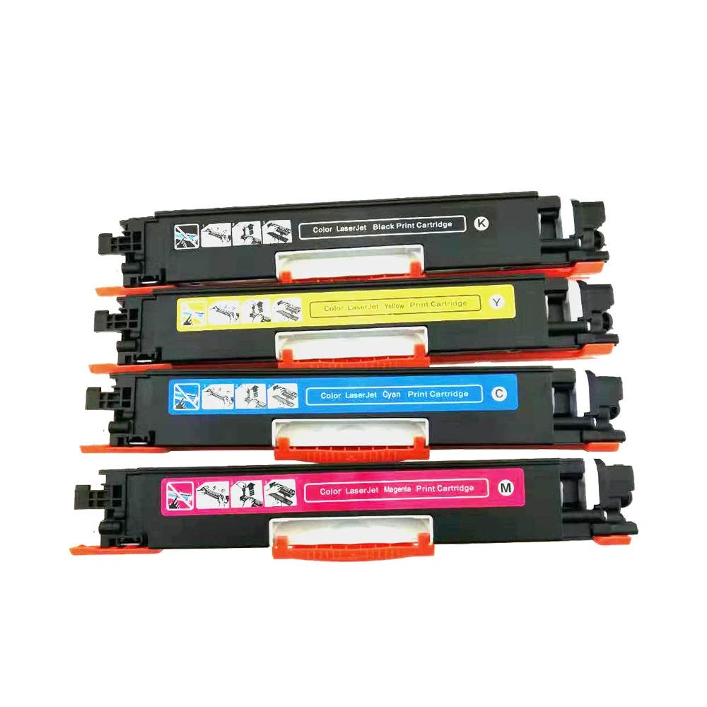 Цветной тонер-картридж CE310 CE310A -313A 126A 126 совместимый с HP LaserJet Pro CP1025 M275 100 цветной MFP