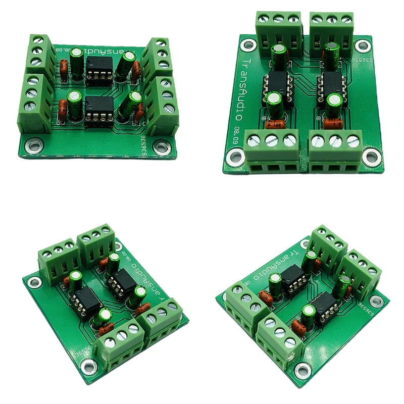 

1.97in Length Amplifier Boards Electronic Components Kits Set DRV134PA 2.0 Plastic Metal Material Amplifier Boards