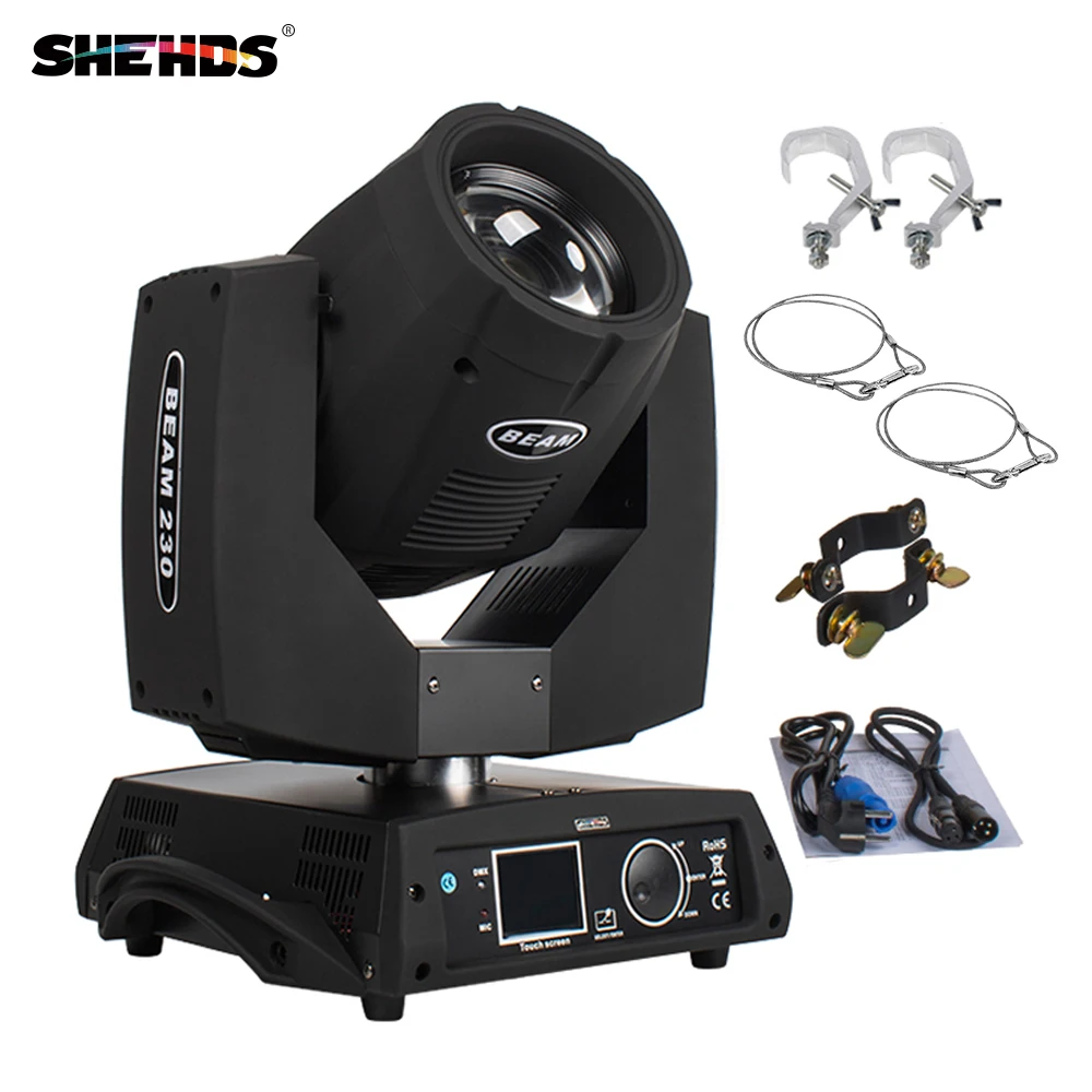 Лампа с движущейся головкой 7R луч 230 Вт сенсорный экран для диджея танцевального