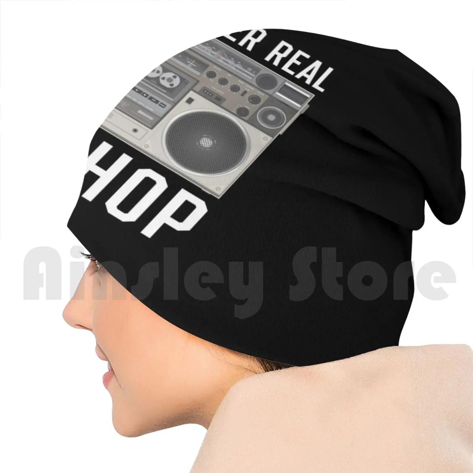 Реальный в стиле хип-хоп с изображениями музыкальной рэп шапочка для