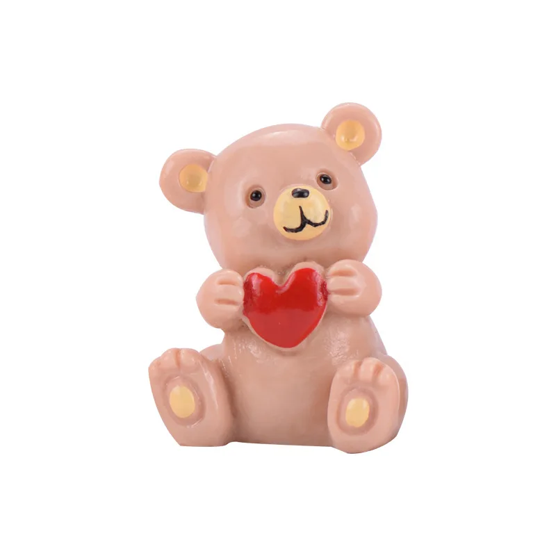 Сказочный домик для сада Миньоны заботливый медведь украшение дома аксессуары