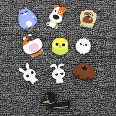 1 шт. Мультфильм Креативные дети Kawaii животные Домашние животные Кошка Кролик Собака Домашний Декоративный Сувенир маленькие магниты для холодильника стикер TZ083 - Цвет: 10PC