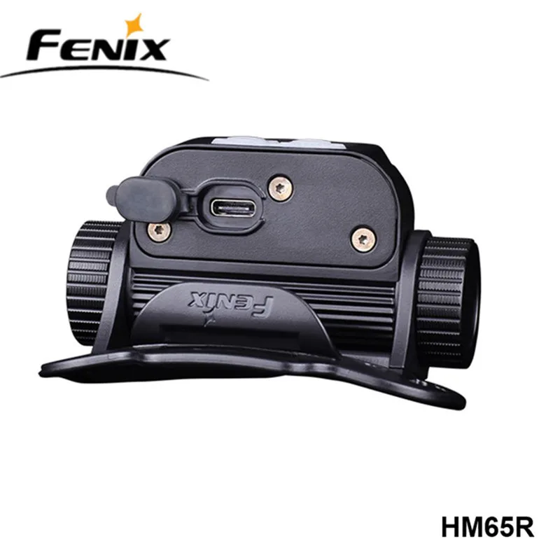 Fenix HM65R Тип C usb зарядка 1000ЛМ прожектор 400лм налобный фонарь для активного отдыха