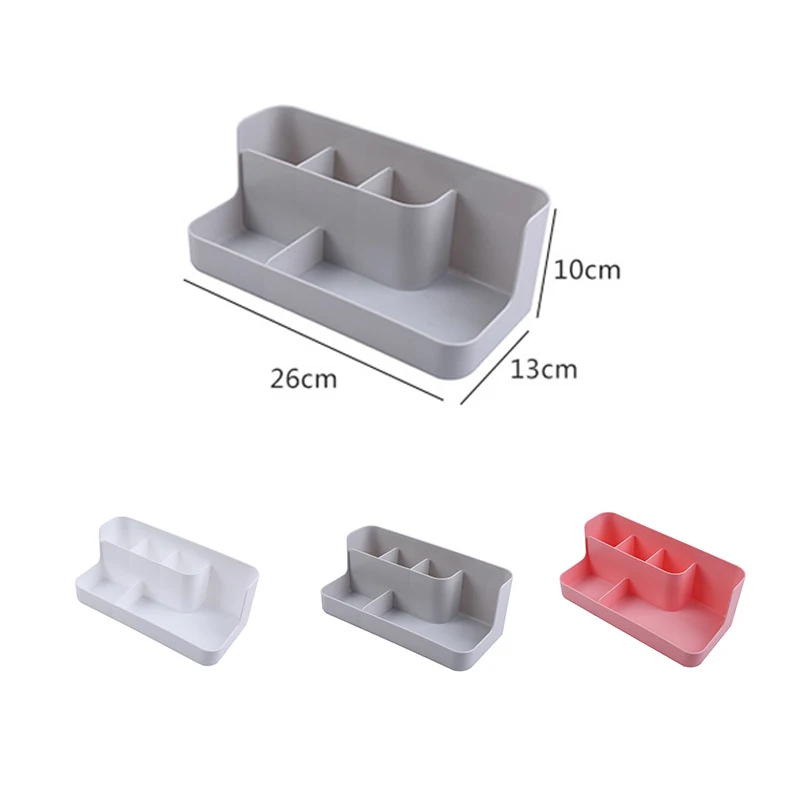 

PP Storage Box Makeup Organizer Case Cosmetic Display Lipstick Storage Box Sorting Organizer Brush Storage Box with Safe Drawer