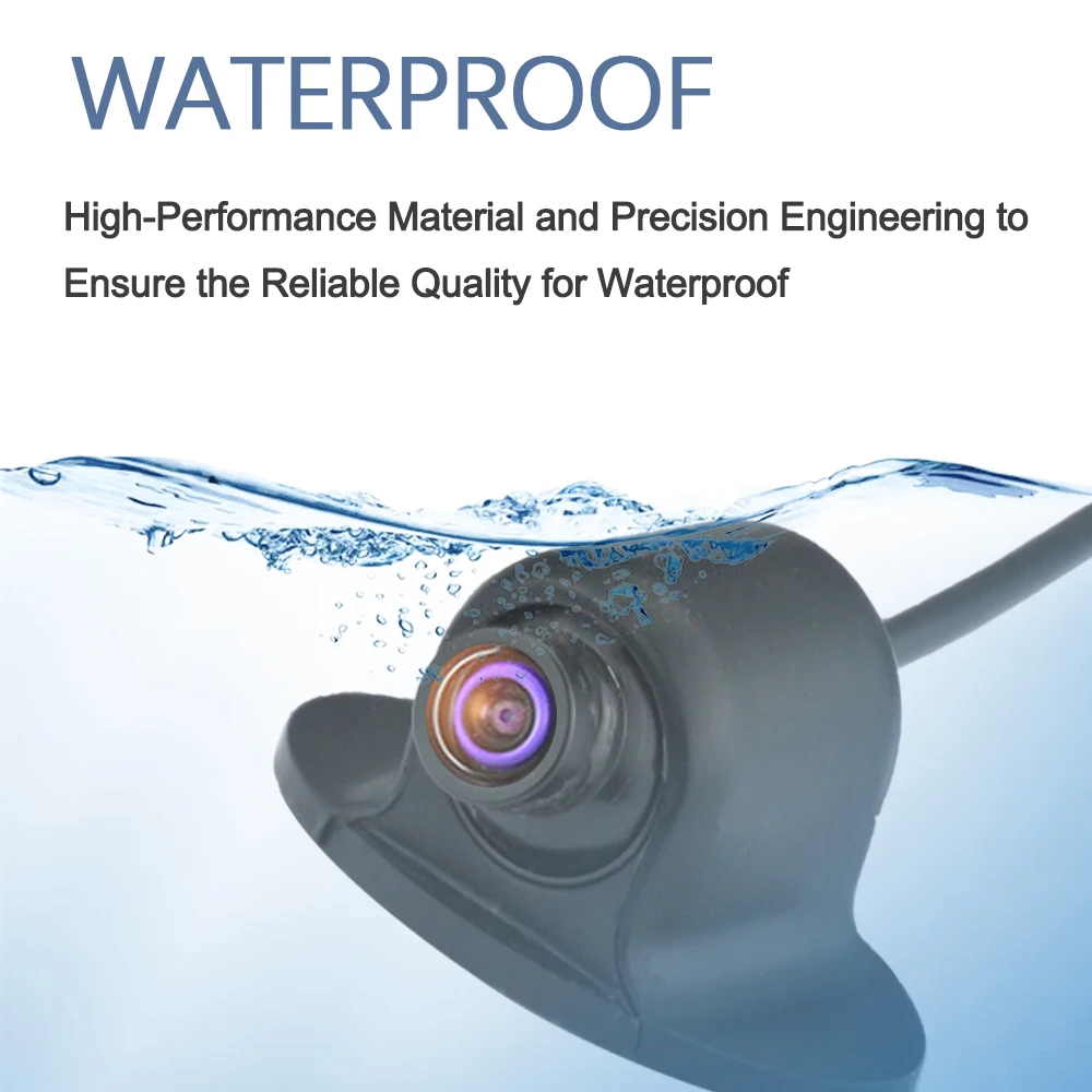 Автомобильная камера заднего вида LEXXSON с углом обзора 360 градусов CCD ночное