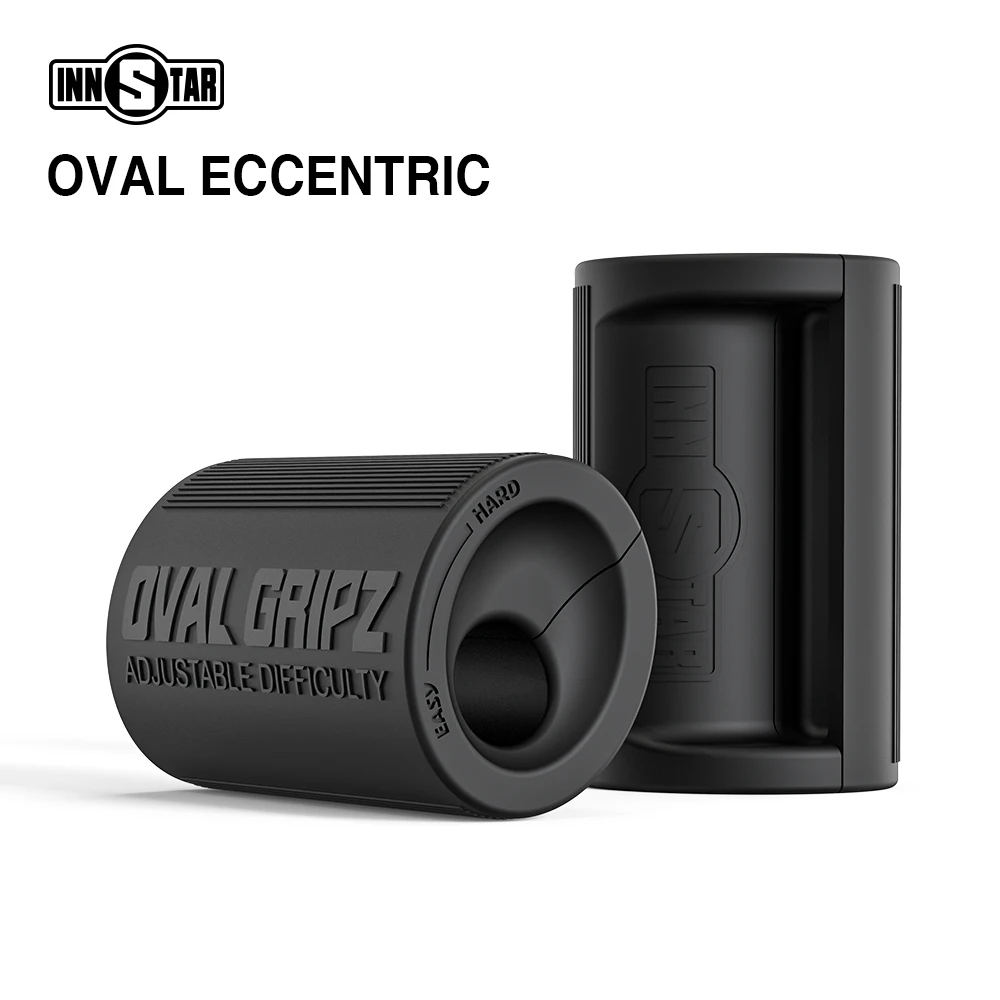 Штанга грипз INNSTAR овальная для тяжелой атлетики ручки домашнего зала аксессуары