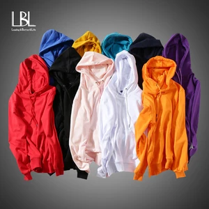 Новинка 2019, осенне-зимние толстовки с капюшоном, мужские свитшоты, одноцветные толстовки с капюшоном, флисовые плотные толстовки, мужской спортивный свитшот с капюшоном, Мужская Толстовка s Moletom