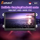 Автомагнитола Eunavi, 2 Din, мультимедийный плеер на платформе Android для VW Passat B6, b7, Tiguan, Golf 5, Polo, Jetta, Skoda Шкода Октавия, Шкода Туран, GPS, Carplay