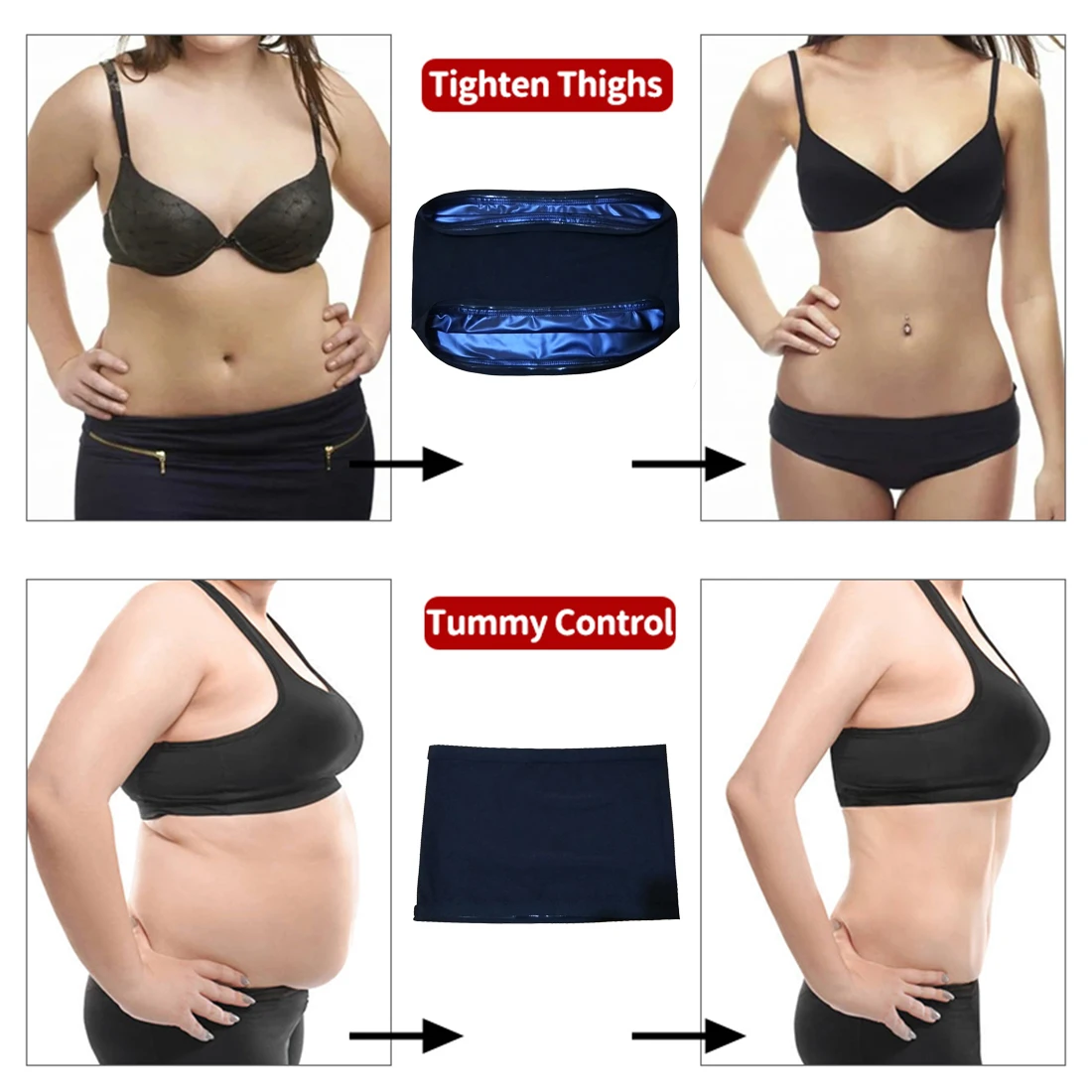 

Unisex Men Sauna Shaper Belt Thermo Body Shapewear Women Slimming Girdle Workout Waist Trainer Corset Gym Abdomen Fat Burning