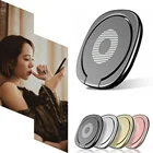 Роскошный вращающийся держатель-подставка с кольцом на палец для универсального автомобильного магнитного крепления на заднюю панель телефона