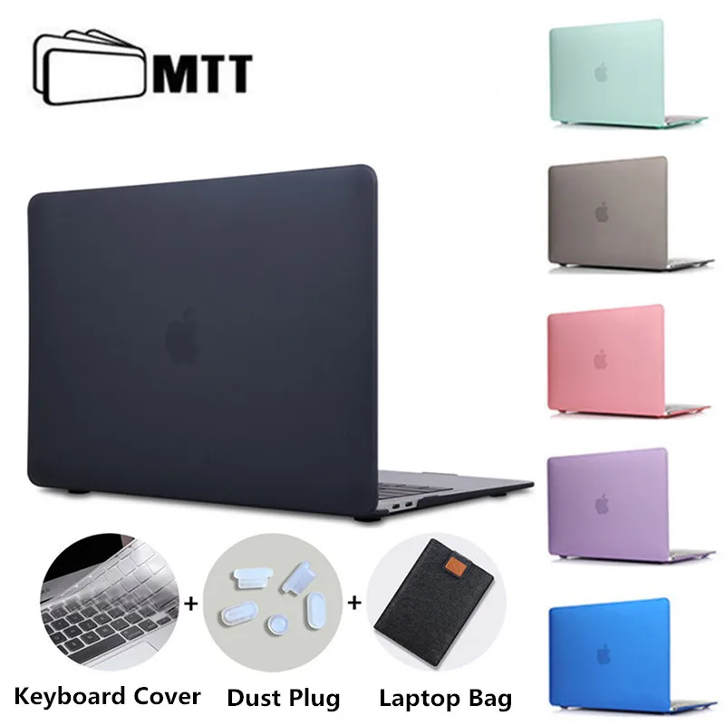 MTT матовый чехол для ноутбука Macbook Pro 13,3 16 дюймов чехол для apple mac book Air Pro retina 11 12 13 15 с сенсорной панелью