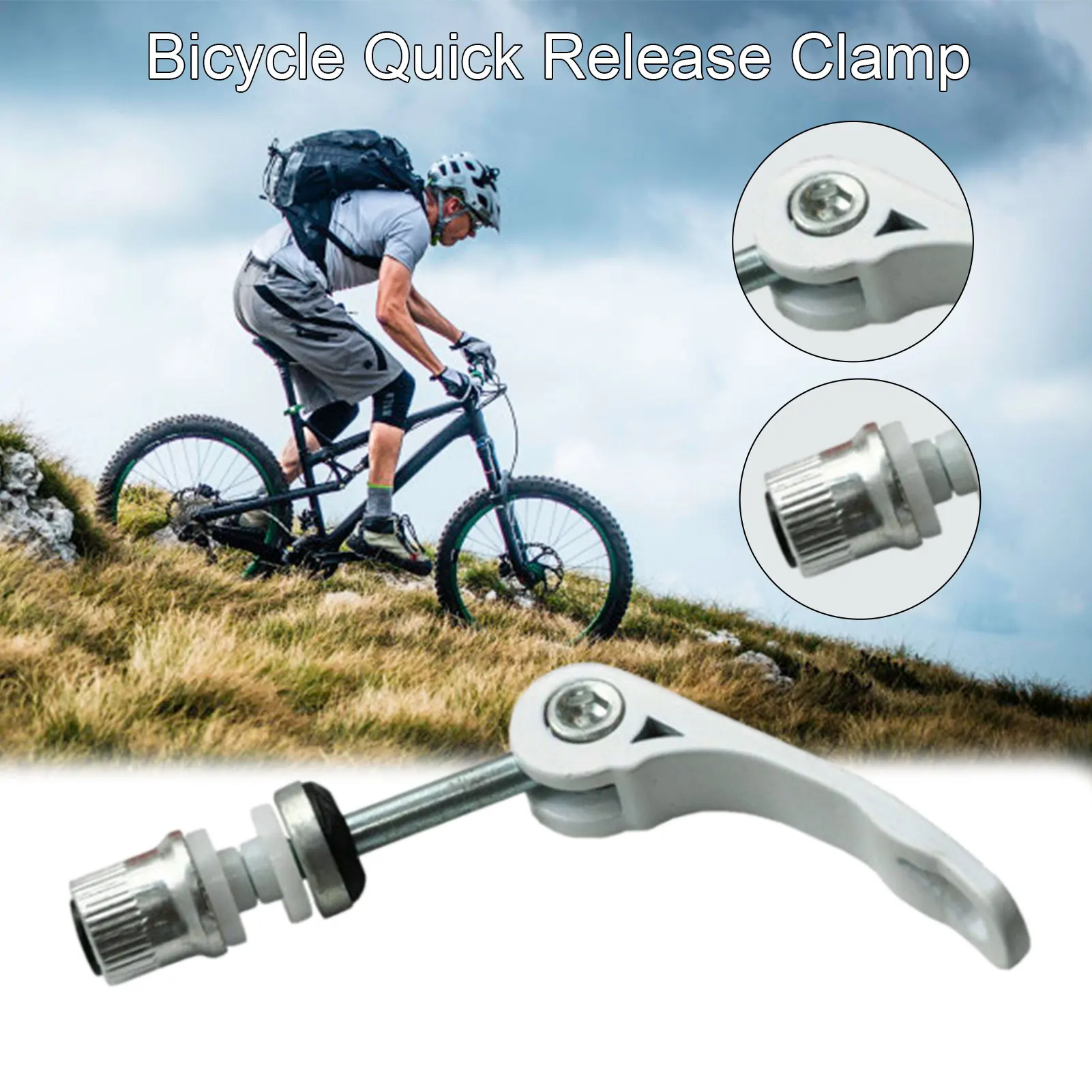 

Mountain Bike Aluminum Alloy Quick Release Bike Seat Post Release Road Bike MTB Mountain Bicycle Seat Post Seatpost Clamp