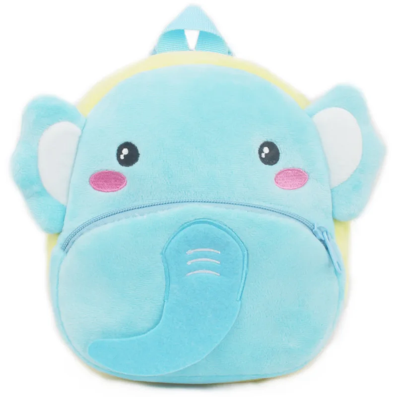 

Elephant Doll Plush Backpack Toy Birthday Gifts Kids School Bag