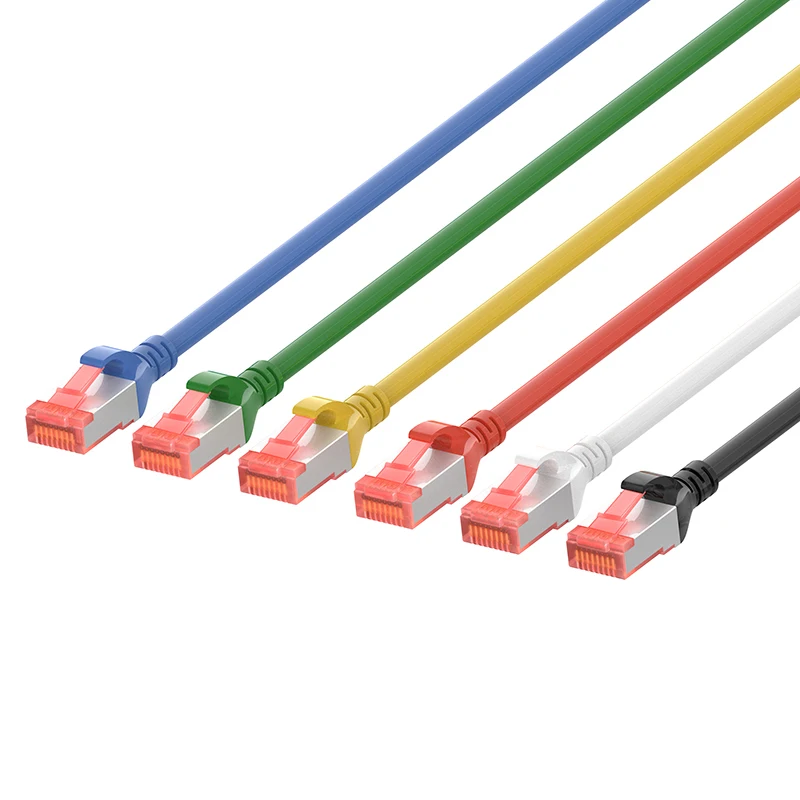 (3 шт./упак.) RJ45 Cat 6 SFTP Ethernet Соединительный шнур сеть Cat6 S/FTP патч кабель планка 0 25/0