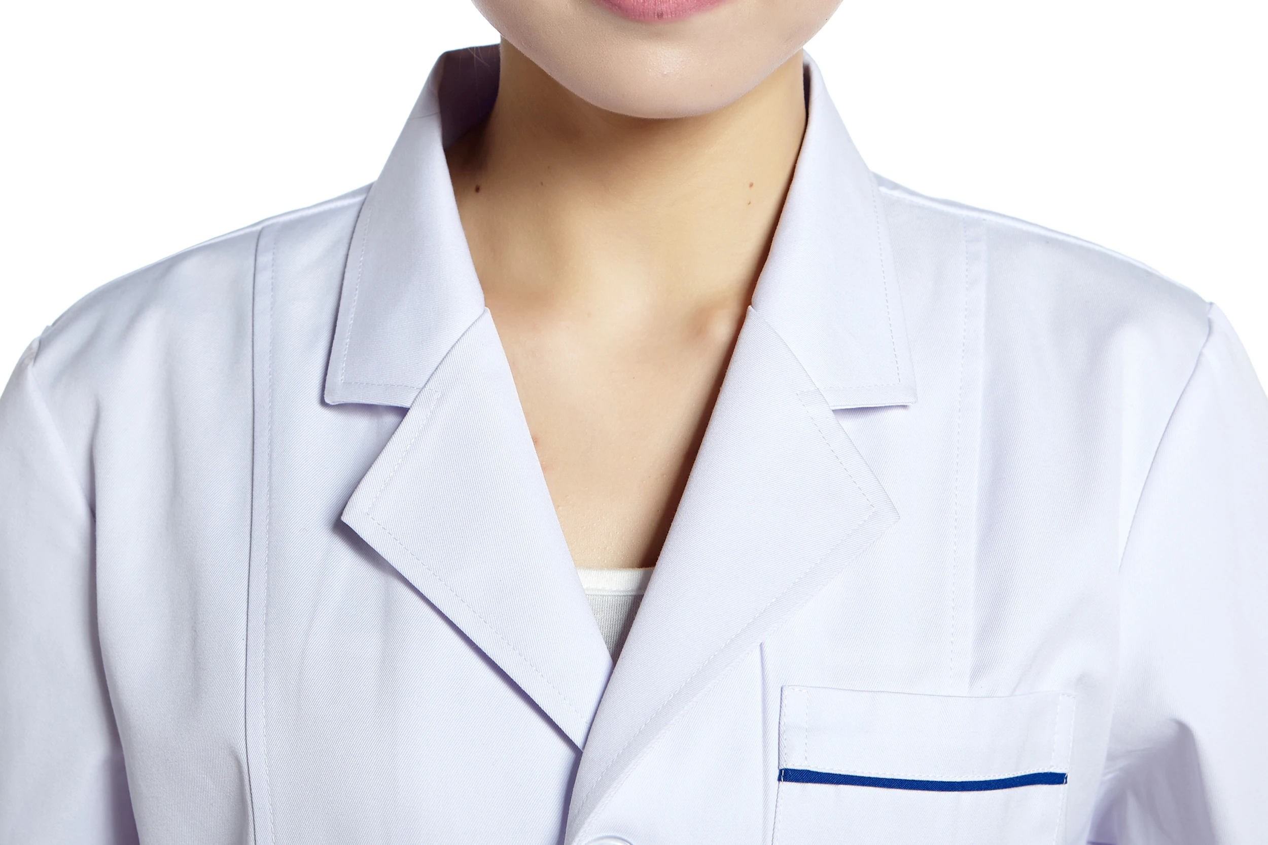 Женские лабораторный халат доктор Карнавальная одежда Длинные рукава рабочая