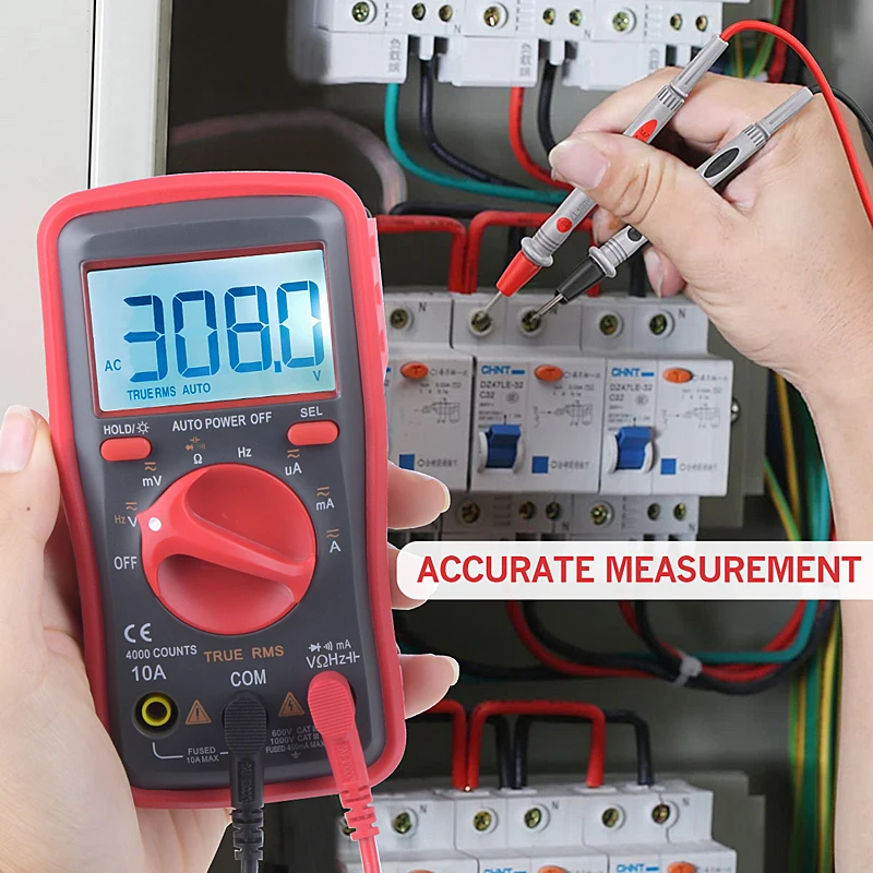 Universal High Precision Digital Multimeter 6000 Counts Auto Ranging Tester Intelligent NCV True RMS Anti-Burning ammeter meter
