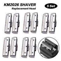 kemei electric shaver replacement blades 1 5 set suitable for km 1102 km 2026 km 2028 reciprocating double head razor