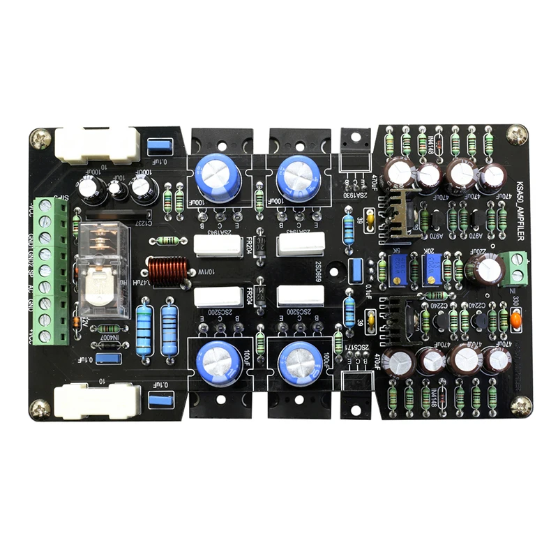 Монтажная плата моноусилителя мощности 50 Вт класс А основа на схеме krella KSA AMP
