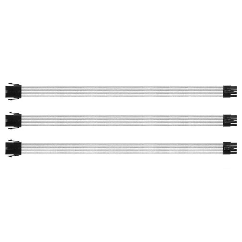 

PSU PCIe 8 Pin to GPU 6Pin + 2 Pin PSU Power Supply Extension Cable Wire